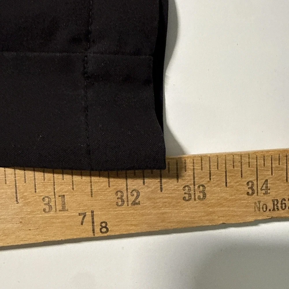 Travis Matthew Mens Black Stretch Golf Pants Size 34x33 Preppy Everyday Wear